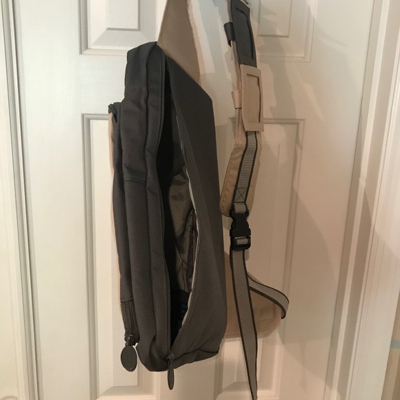 Stylish Gray and Cream Women's Bag - Picture 6 of 8